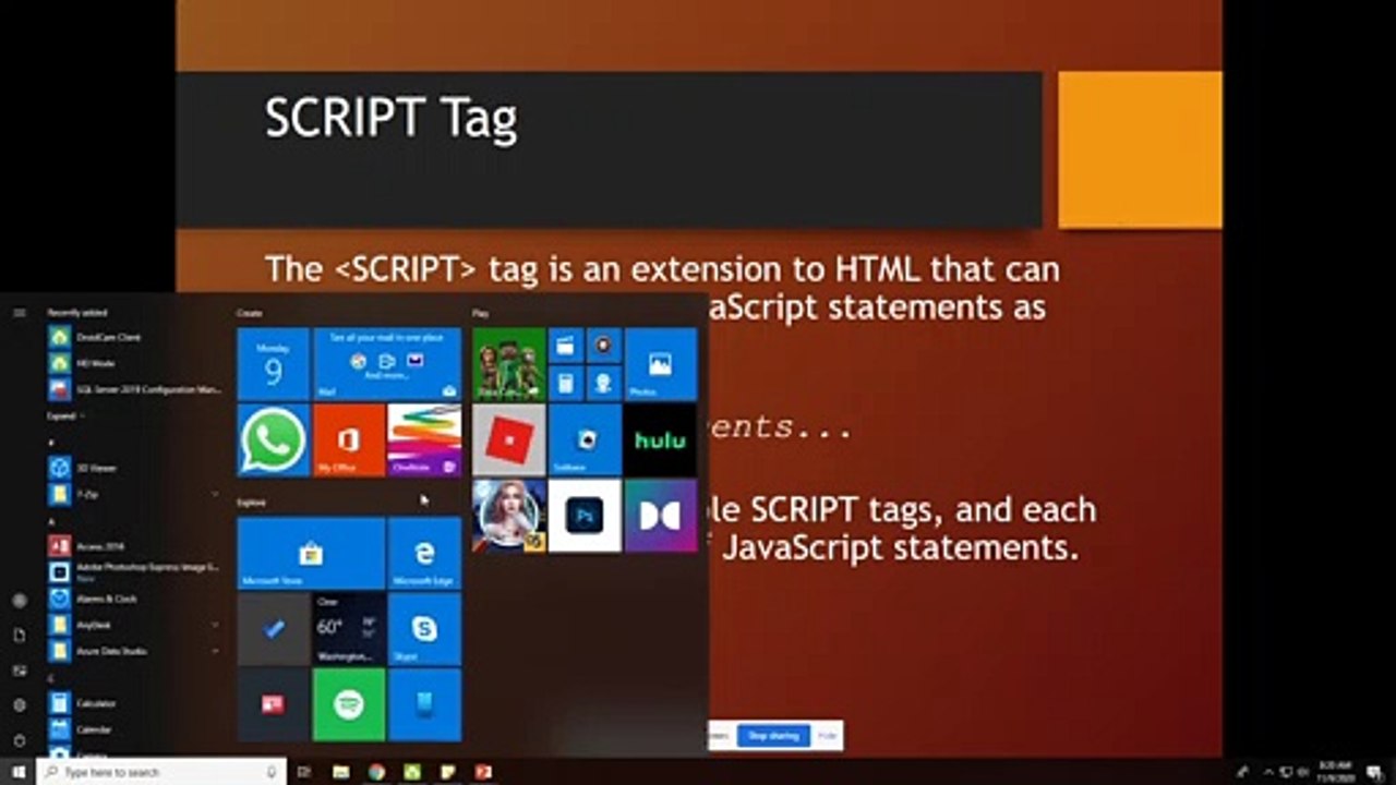 JavaScript -1