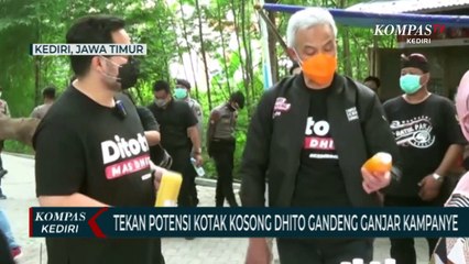 Hanindhito Kampanye Bersama Ganjar Pranowo