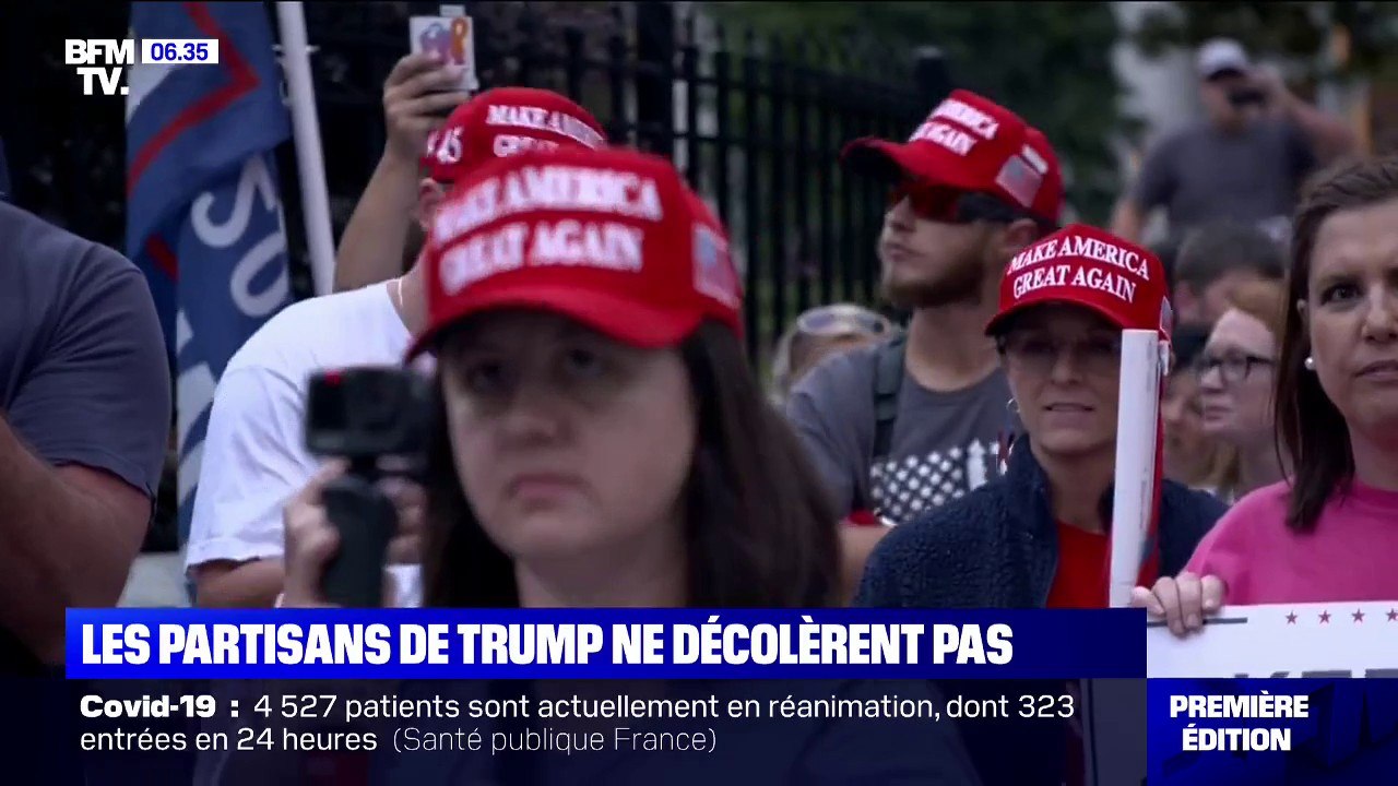 Présidentielle américaine: les partisans de Donald Trump ne digèrent pas la défaite