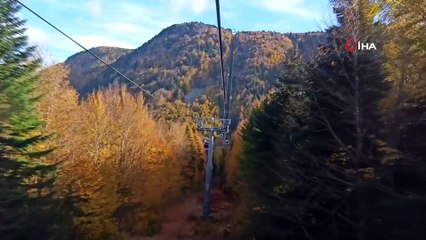 Uludağ’da hazan güzelliği