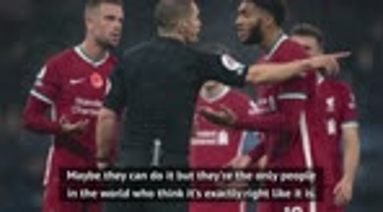 Klopp still confused by handball rule after Joe Gomez penalty