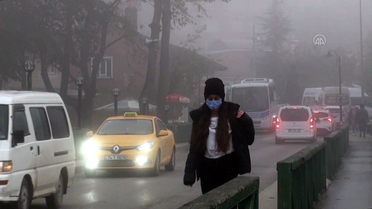 Bartın'da yoğun sis