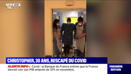 "J'étais dans un état critique, pas loin de la mort": Christopher, 30 ans, est un rescapé du Covid-19