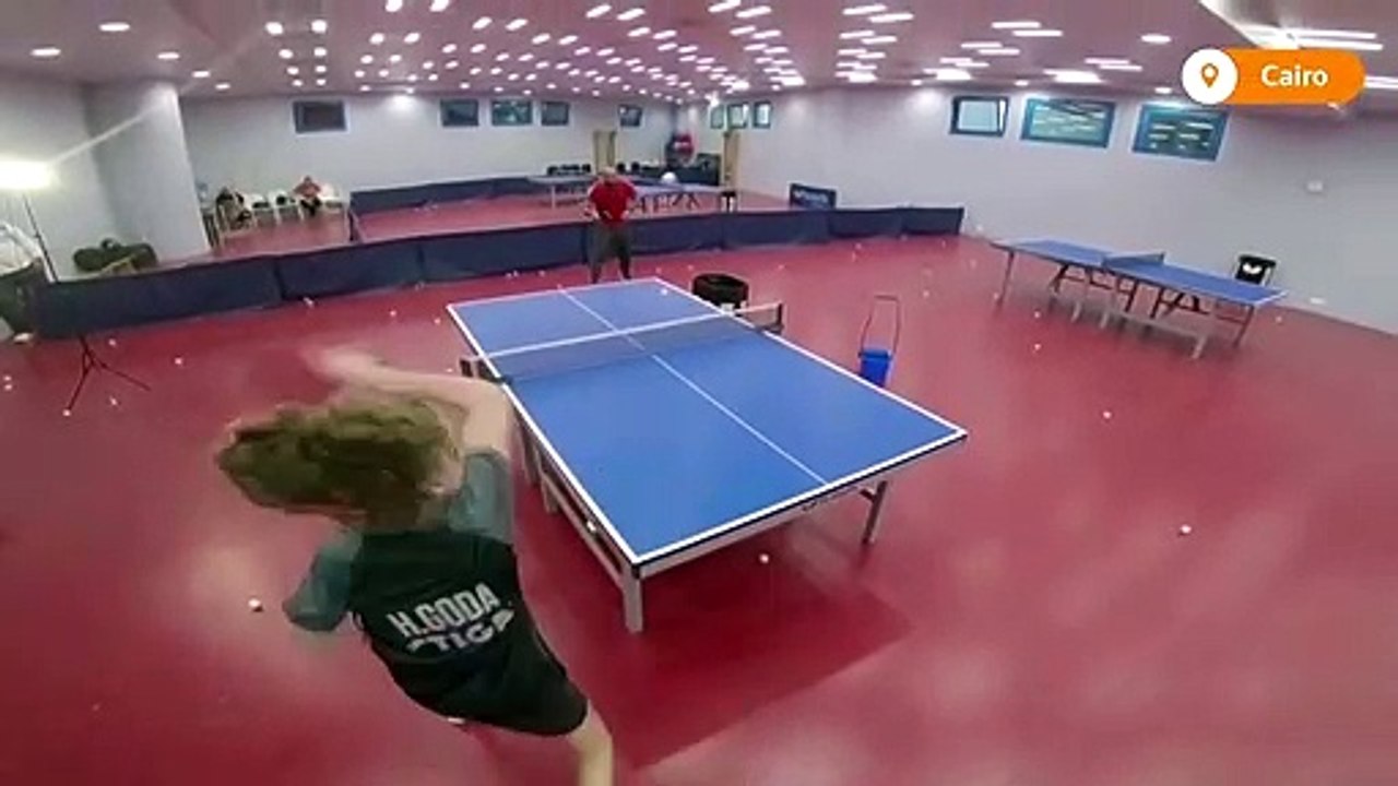 Meet the young Egyptian table tennis sensation video Dailymotion