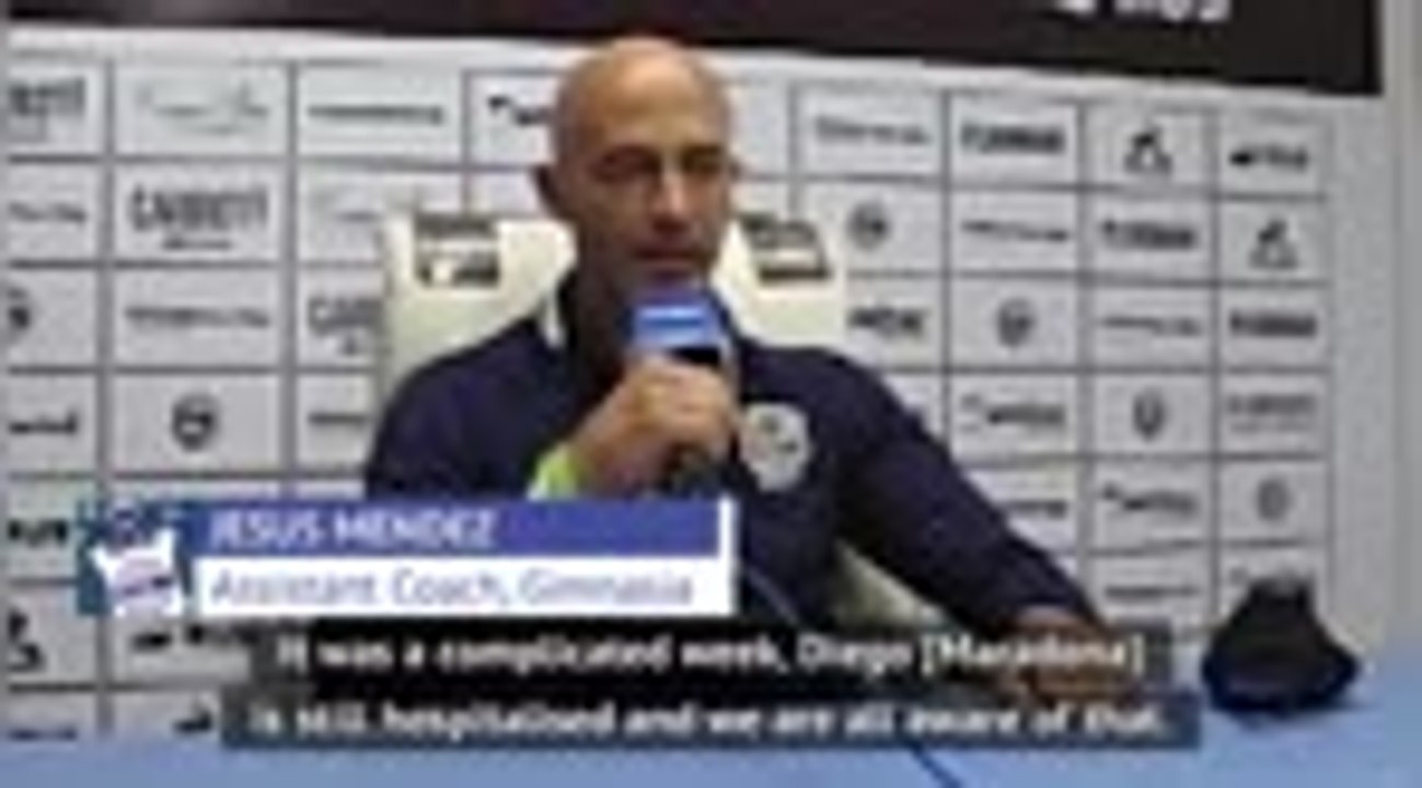 Gimnasia assistant coach provides update on Maradona