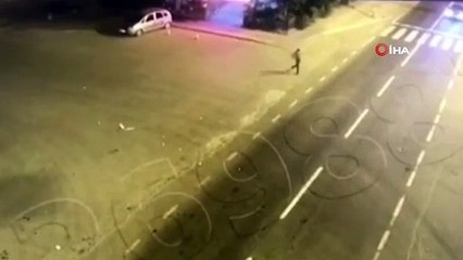 Kırmızı ışık ihlali hayattan kopardı, o anlar kameraya böyle yansıdı