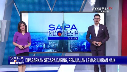 Dijual secara Daring, Usaha Lemari Ukir Khas Palembang kembali Naik