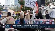 Demostran Gelar Konvoi, Serukan Boikot Produk Prancis