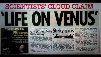 BBC The Sky at Night 2020 Life Beyond Venus