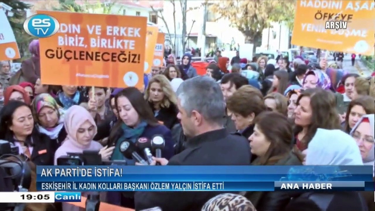 AK Parti Eskişehir'de istifa!