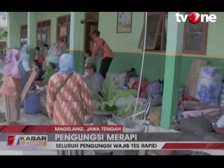 Pengungsi Merapi Wajib Rapid Test, 13 Orang Reaktif
