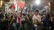 Protesters Dance Outside Philadelphia Vote-Counting Site