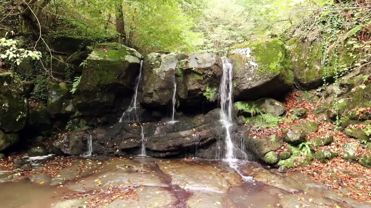Kabaceviz Şelaleleri sonbahar renkleriyle büyülüyor - SAMSUN