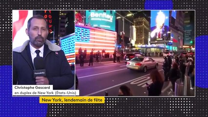 États-Unis : New York a fêté la défaite de Donald Trump