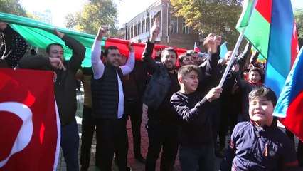 Azerbaycan'da Bayrak Günü ve Şuşa'nın işgalden kurtarılması coşkuyla kutlandı - GENCE