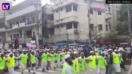 Fake video of Muslims shouting \'Islam Zindabad\': কলকাতার রাস্তায় \'ইসলাম জিন্দাবাদ\',পদক্ষেপ পুলিশের-_____