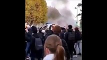 Des pompiers et des policiers vivement pris à partie devant un lycée de Compiègne - Un pompier blessé par un tir de mortier