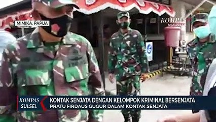 Kontak Senjata Dengan Kelompok Kriminal Bersenjata