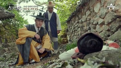 시체로 발견된 천사표 남편... 시체가 쥐고 있는 붓의 정체는?!