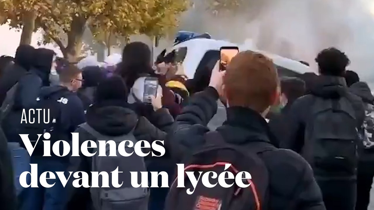 Des policiers et des pompiers attaqués devant un lycée à Compiègne