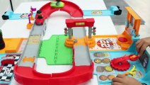 Ryan's World Giant Truck Toy Car Race Track!!!