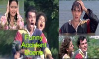 Funny Accident Scene | Dushman Duniya Ka (1996) | Manzoor Ali | Sumalatha | Shahrukh Khan | Bollywood Comedy Scene | Part 12