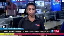 Motorbike driving school gives free lessons