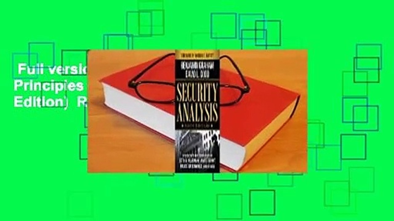 Full version  Security Analysis: Principles and Technique (Sixth Edition)  Review