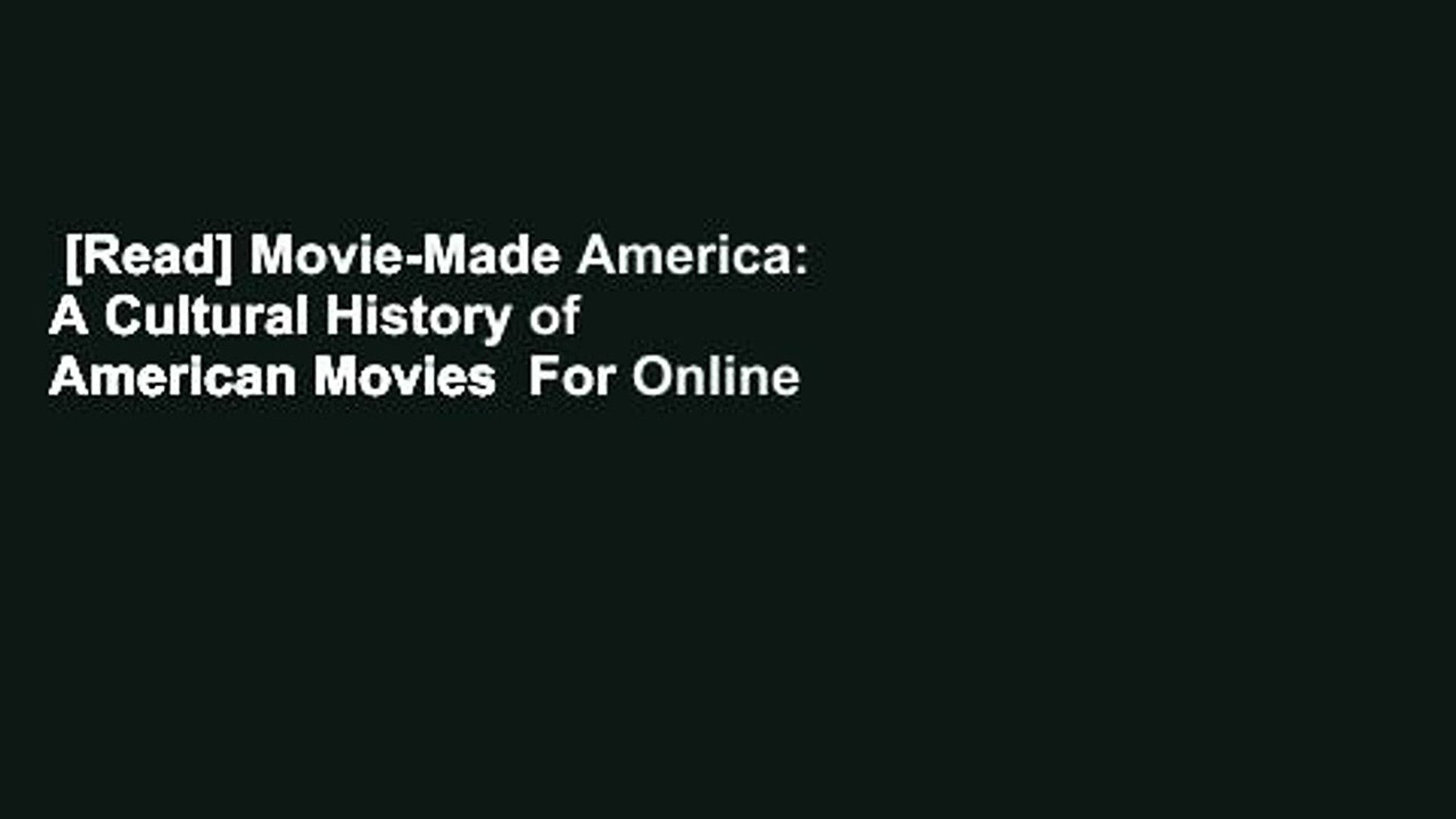 ⁣[Read] Movie-Made America: A Cultural History of American Movies  For Online