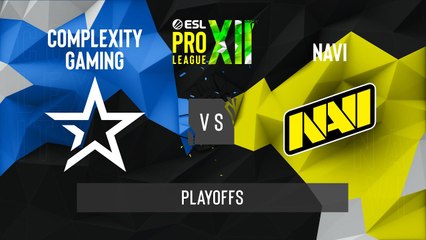 CSGO - Natus Vincere vs. Complexity [Train] Map 2 - ESL Pro League Season 12 - Playoffs - EU