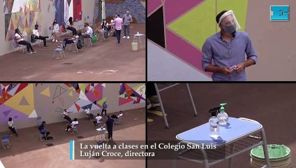 La vuelta a clases en el Colegio San Luis
