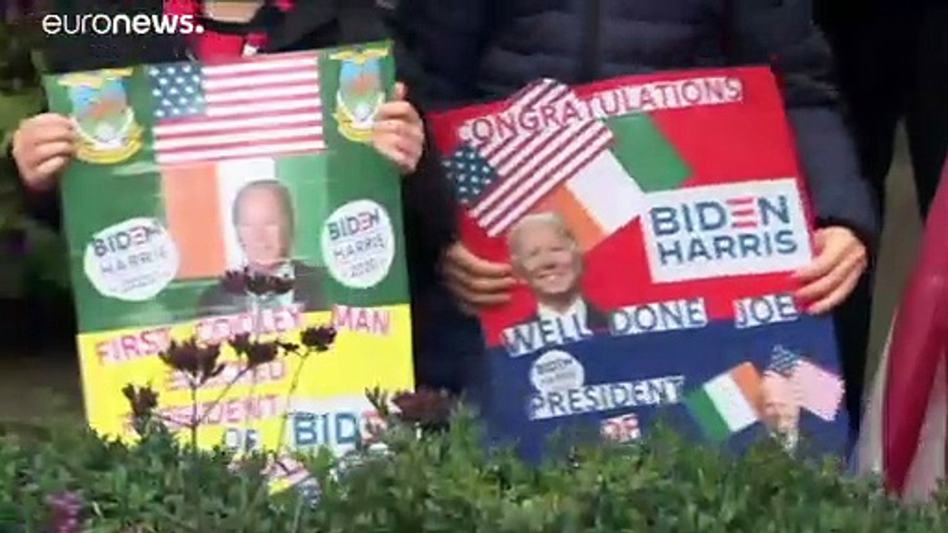 Irlanda in festa per Joe Biden