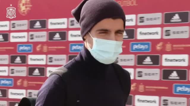 La selección española ya está concentrada en la Ciudad de Fútbol de Las Rozas