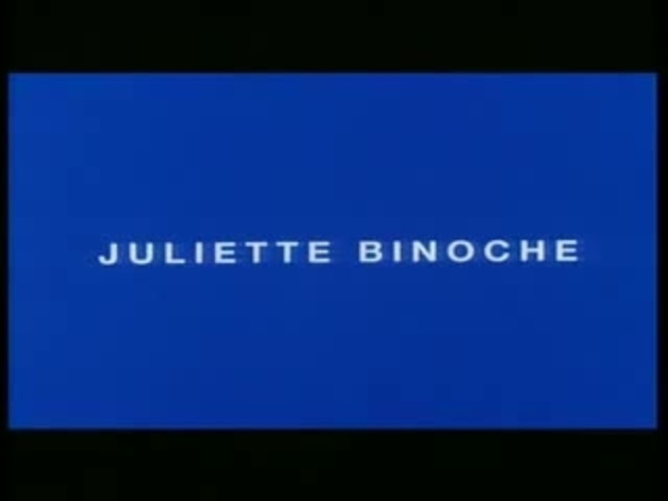 KIESLOWSKI - BLEU - BINOCHE