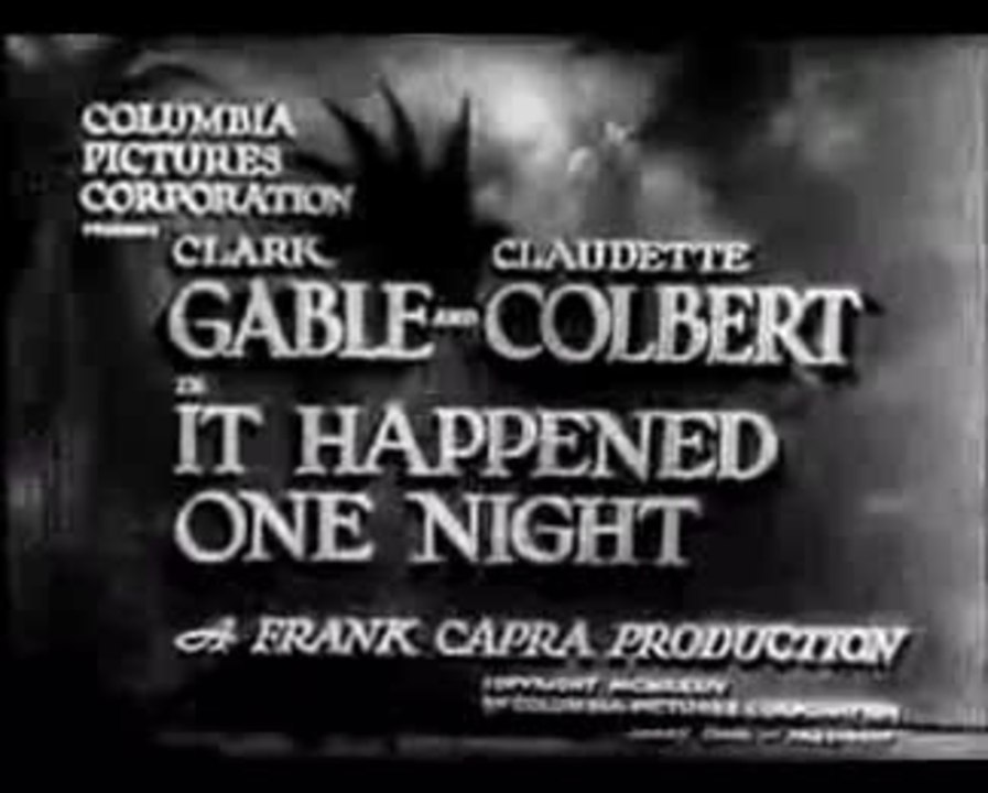 It happened one night - Trailer