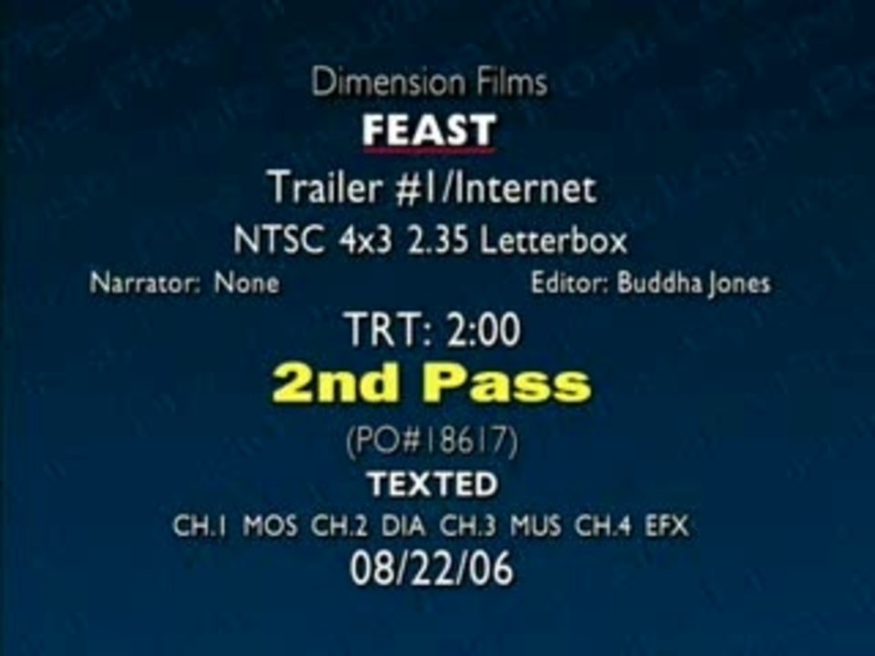 'Feast' trailer