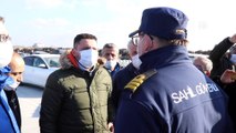 Saros Körfezi'nde balıkçı teknesinin batması sonucu kaybolan 2 kişiyi arama çalışması sürüyor (2) - EDİRNE
