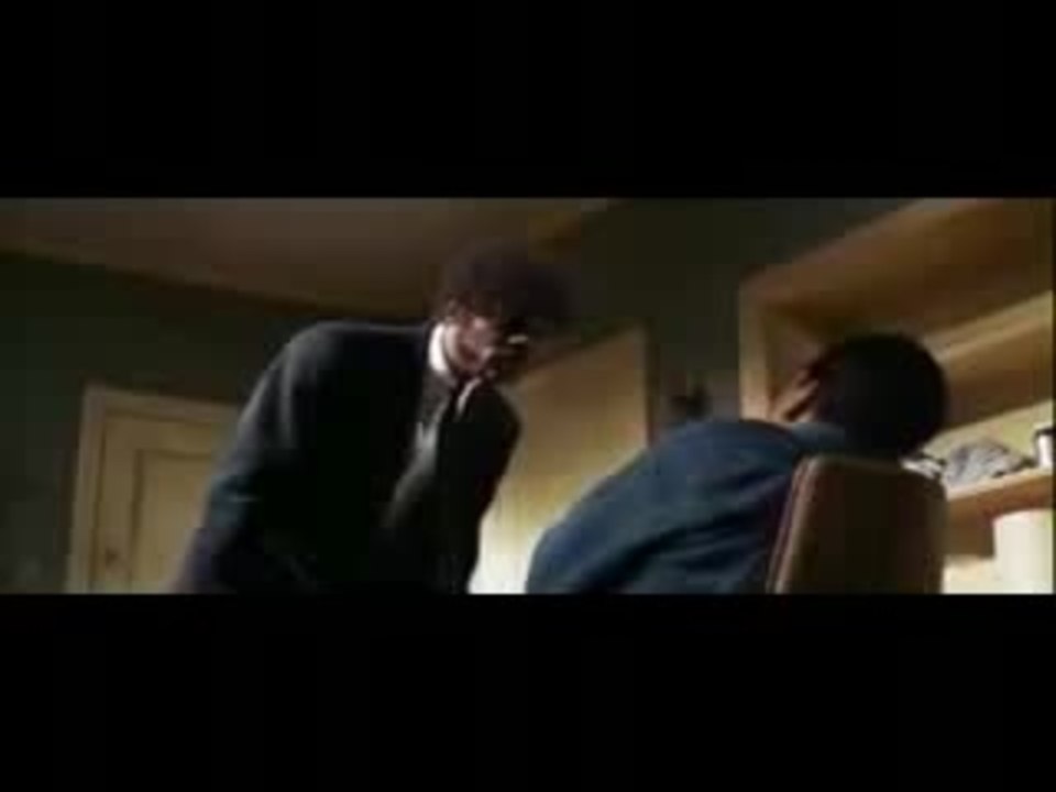 Samuel l jackson: Famous Scene from 'Pulp Fiction'