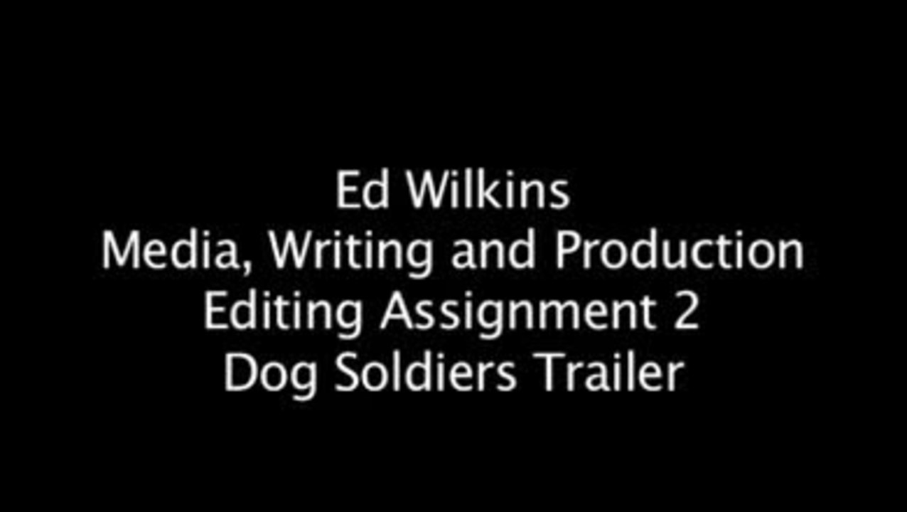 Dog Soldiers Trailer