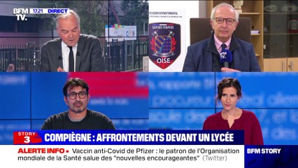 Story 2 : Affrontements devant un lycée à Compiègne - 09/11