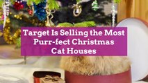 Target Is Selling the Most Purr-fect Christmas Cat Houses