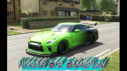 FH4 NISSAN GTR LOGITECH G920 PADDLE SHIFT GAMEPLAY