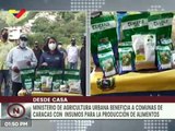 Min. Agricultura Urbana beneficia a comunas de Caracas con insumos para la producción de alimentos