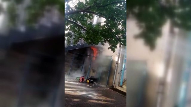 Caminin doğal gaz kutusunda çıkan yangın hasara neden oldu - KAYSERİ
