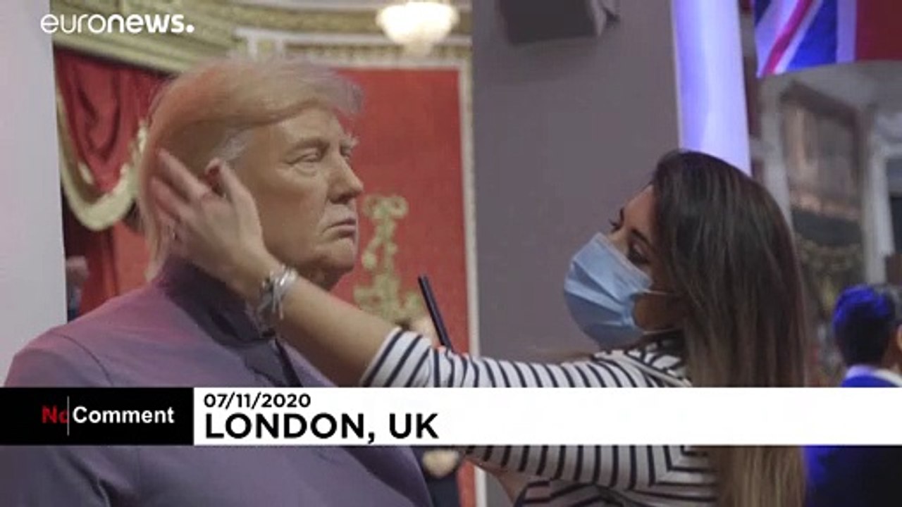 Londoner wachsfigurenmuseum gestaltet trump zum golfer um