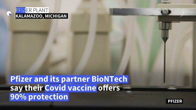 Pfizer announces a 90%-effective Covid-19 vaccine