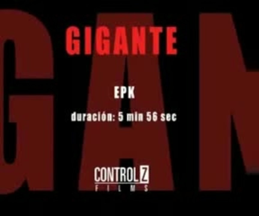 Gigante Movie Trailer Teaser  Uruguay