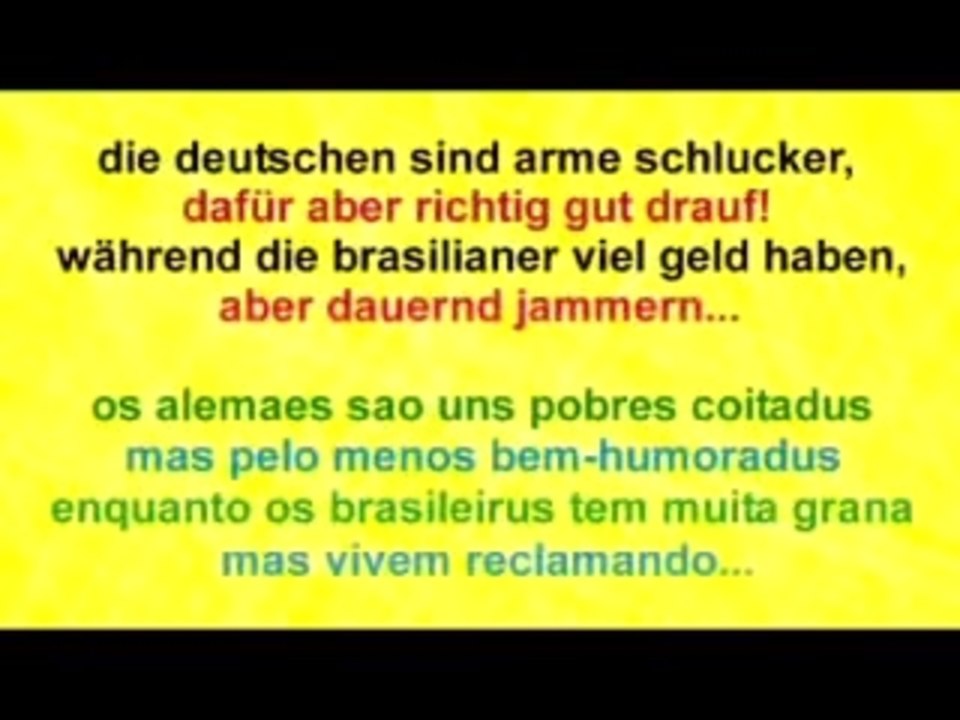 Schroeder liegt in Brasilien