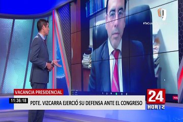Omar Cairo: "Vizcarra no tiene la obligación de acatar vacancia"