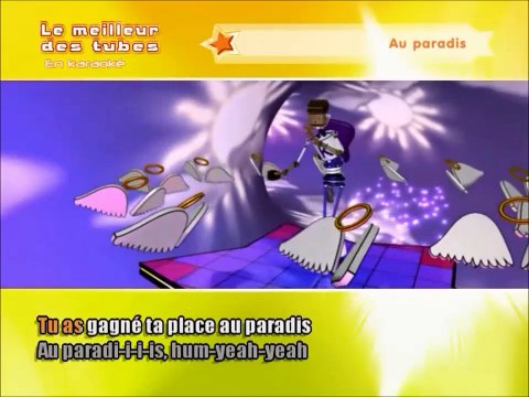 GÉRALD DE PALMAS — „AU PARADIS” — [From „Le meilleur des tubes en karaoké (Vol.7”)]